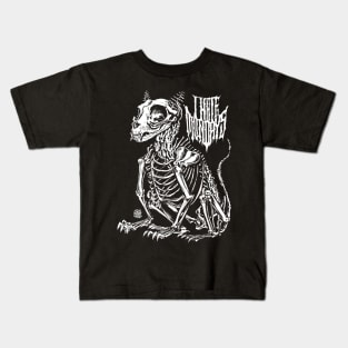 Cat Bones Kids T-Shirt